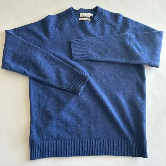 Peter Millar Blue Crewneck Sweater - Picture 3 of 5